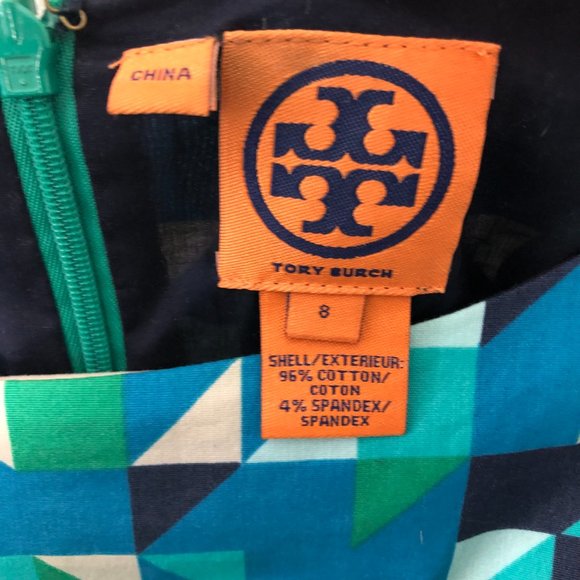 Tory Burch Geometric Sheath Dress - Picture 3 of 9